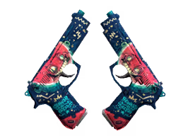 Dual Berettas | Melondrama (Well-Worn)