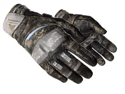 ★ Moto Gloves | Smoke Out (Battle-Scarred)