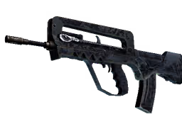 FAMAS | Night Borre (Battle-Scarred)
