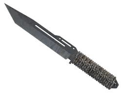 ★ Paracord Knife | Damascus Steel (Battle-Scarred)
