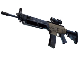 SG 553 | Tornado (Field-Tested)